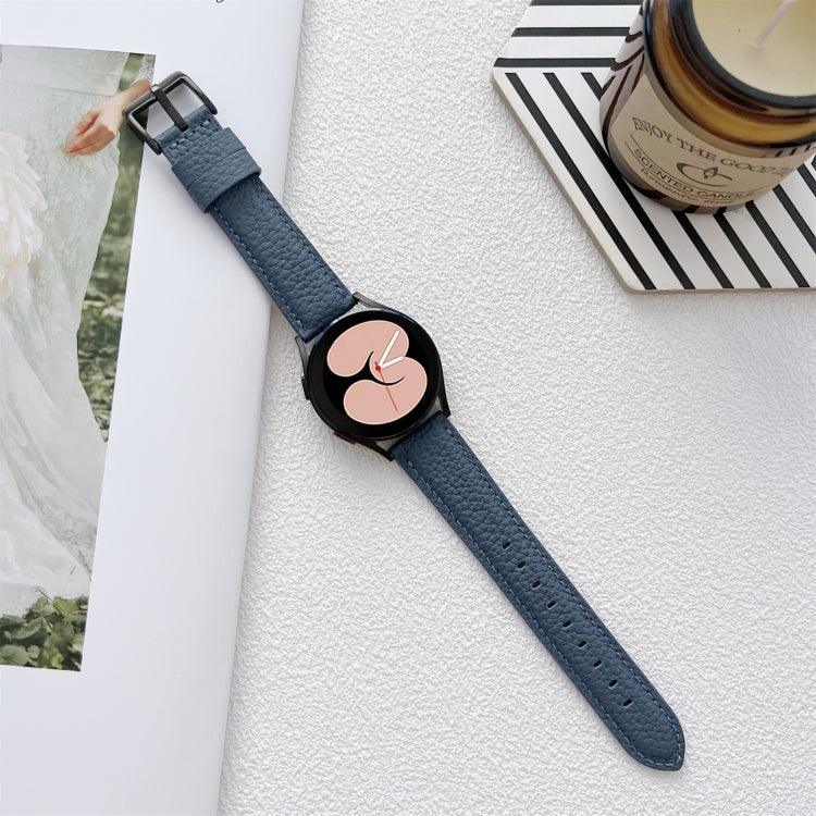 ライチテクスチャーレザーストラップバンド、Samsung Galaxy Watch4 40mm / 44mm用