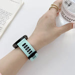 二色シリコンストラップバンド、Samsung Galaxy Watch4 40mm / 44mm用