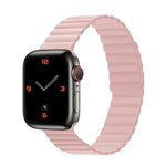 シリコン磁気一体型ショートストラップウォッチバンド、Apple Watchシリーズ 7 41mm / 6&SE&5&4 40mm / 3&2&1 38mm、7 45mm / 6&SE&5&4 44mm / 3&2&1 42mm用