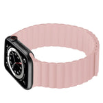 シリコン磁気一体型ショートストラップウォッチバンド、Apple Watchシリーズ 7 41mm / 6&SE&5&4 40mm / 3&2&1 38mm、7 45mm / 6&SE&5&4 44mm / 3&2&1 42mm用