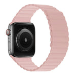 シリコン磁気一体型ショートストラップウォッチバンド、Apple Watchシリーズ 7 41mm / 6&SE&5&4 40mm / 3&2&1 38mm、7 45mm / 6&SE&5&4 44mm / 3&2&1 42mm用