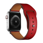 Apple Watch シリーズ用レザー交換用ウォッチバンド、7 45mm / 6&SE&5&4 44mm / 3&2&1 42mm、7 41mm / 6&SE&5&4 40mm / 3&2&1 38mm