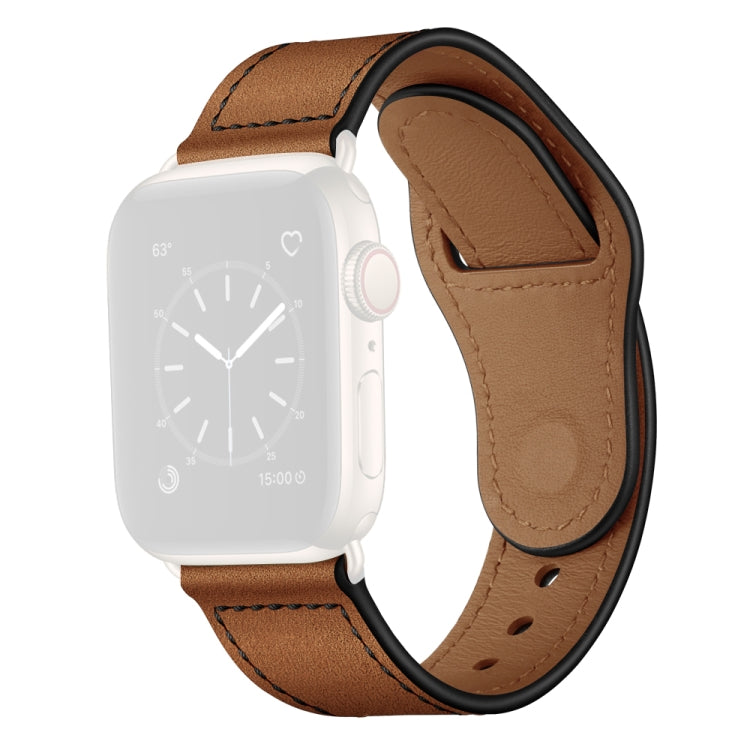 Apple Watch シリーズ用レザー交換用ウォッチバンド、7 45mm / 6&SE&5&4 44mm / 3&2&1 42mm、7 41mm / 6&SE&5&4 40mm / 3&2&1 38mm
