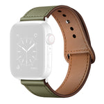 Apple Watch シリーズ用レザー交換用ウォッチバンド、7 45mm / 6&SE&5&4 44mm / 3&2&1 42mm、7 41mm / 6&SE&5&4 40mm / 3&2&1 38mm