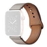 Apple Watch シリーズ用レザー交換用ウォッチバンド、7 45mm / 6&SE&5&4 44mm / 3&2&1 42mm、7 41mm / 6&SE&5&4 40mm / 3&2&1 38mm