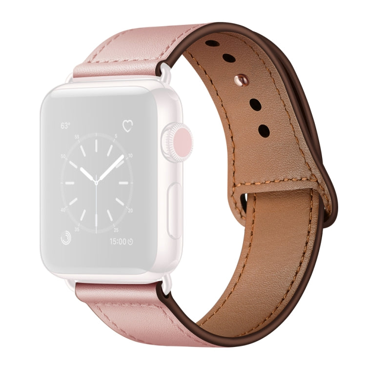 Apple Watch シリーズ用レザー交換用ウォッチバンド、7 45mm / 6&SE&5&4 44mm / 3&2&1 42mm、7 41mm / 6&SE&5&4 40mm / 3&2&1 38mm