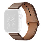 Apple Watch シリーズ用レザー交換用ウォッチバンド、7 45mm / 6&SE&5&4 44mm / 3&2&1 42mm、7 41mm / 6&SE&5&4 40mm / 3&2&1 38mm