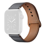 Apple Watch シリーズ用レザー交換用ウォッチバンド、7 45mm / 6&SE&5&4 44mm / 3&2&1 42mm、7 41mm / 6&SE&5&4 40mm / 3&2&1 38mm
