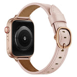 14mmレザーストラップウォッチバンド、Apple Watchシリーズ 7 41mm / 6&SE&5&4 40mm / 3&2&1 38mm、7 45mm / 6&SE&5&4 44mm / 3&2&1 42mm用