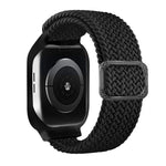 TPUフレームバックル編み込み一体型交換用ウォッチバンド、Apple Watchシリーズ 6 & SE & 5 & 4 40mm / 3 & 2 & 1 38mm、6 & SE & 5 & 4 44mm / 3 & 2 & 1 42mm用