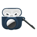 2in1 衝撃吸収 全面保護シリコン保護ケース AirPods 3／AirTag第2世代／第1世代用、AirPods 3／AirTag対応