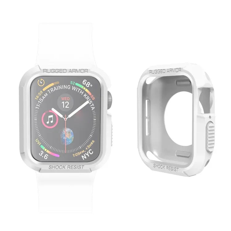シリコン衝撃吸収ウォッチ保護ケース、Apple Watchシリーズ 9 / 8 / 7 41mm用、Apple Watchシリーズ 9 / 8 / 7 45mm用