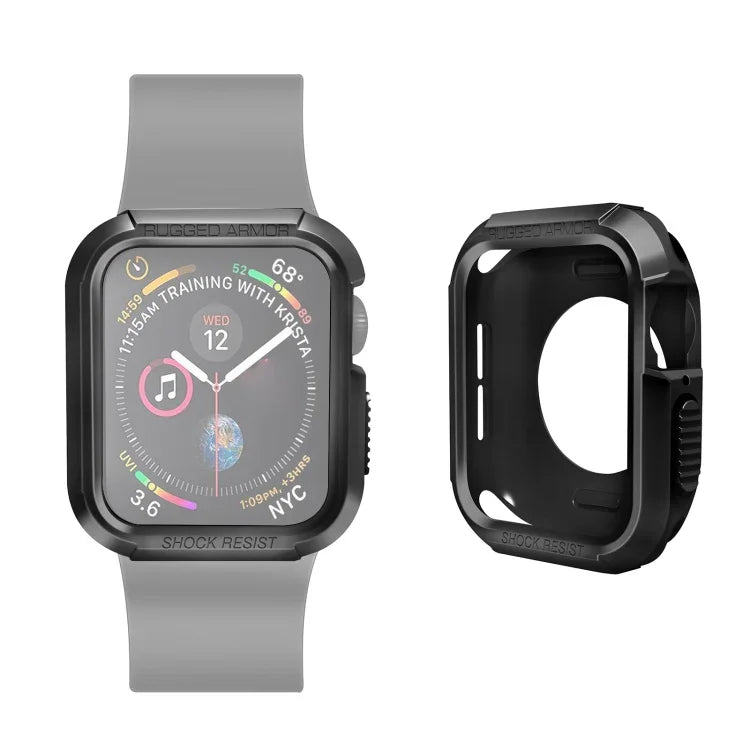 シリコン衝撃吸収ウォッチ保護ケース、Apple Watchシリーズ 9 / 8 / 7 41mm用、Apple Watchシリーズ 9 / 8 / 7 45mm用
