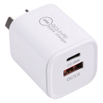 20WACB 20W QC3.0 + PD クイックチャージャー、AUプラグ、EUプラグ、USプラグ