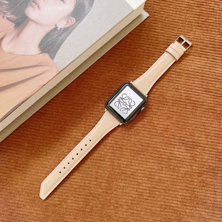ナイフテール型カウハイド交換用ウォッチバンド、Apple Watchシリーズ用、7 45mm / 6&SE&5&4 44mm / 3&2&1 42mm、7 41mm / 6&SE&5&4 40mm / 3&2&1 38mm