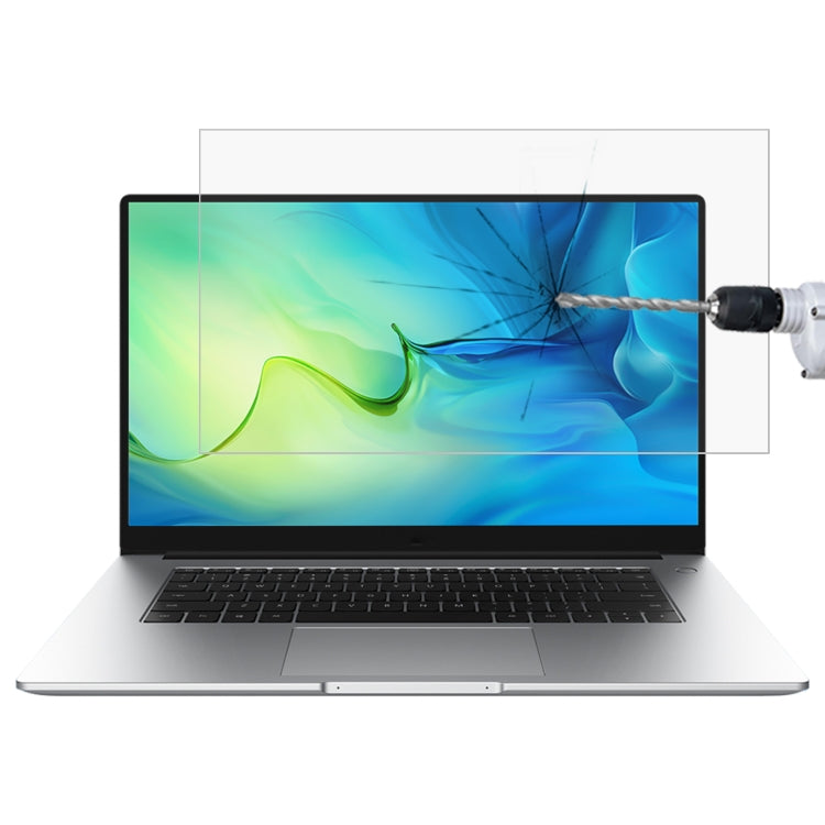 ノートパソコン画面HD強化ガラス保護フィルム、Xiaomi Redmi Book Pro 15 15.6インチ用、Huawei MateBook B3-510 15.6インチ用、Huawei MateBook D 15 2020 15.6インチ用、Huawei MateBook D 15 2021 15.6インチ用、MECHREVO CODE 01 15.6インチ用