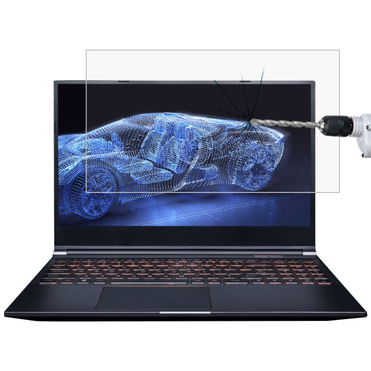 ノートパソコン画面HD強化ガラス保護フィルム、Xiaomi Redmi Book Pro 15 15.6インチ用、Huawei MateBook B3-510 15.6インチ用、Huawei MateBook D 15 2020 15.6インチ用、Huawei MateBook D 15 2021 15.6インチ用、MECHREVO CODE 01 15.6インチ用