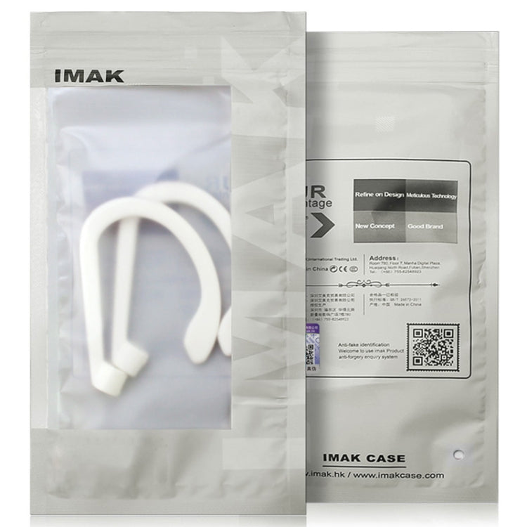 1ペア imak ワイヤレスイヤホン シリコン紛失防止ストラップ イヤーフック AirPods 3用