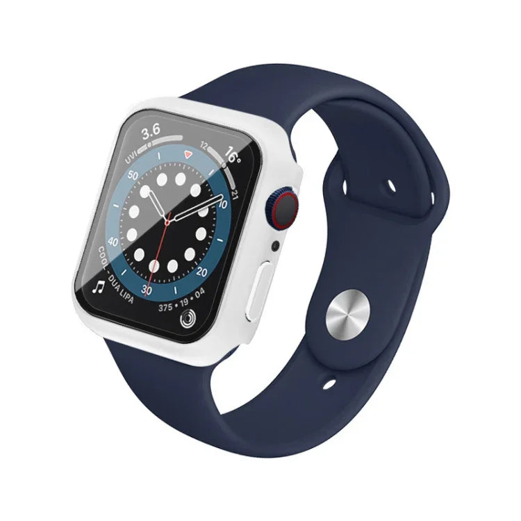 IMAK 衝撃吸収PC保護ケース＋強化ガラスフィルム、Apple Watchシリーズ 6 & SE & 5 & 4 44mm用、Apple Watchシリーズ 3 & 2 & 1 42mm用、Apple Watchシリーズ 6 & SE & 5 & 4 40mm用、Apple Watchシリーズ 3 & 2 & 1 38mm用