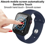 IMAK 衝撃吸収PC保護ケース＋強化ガラスフィルム、Apple Watchシリーズ 6 & SE & 5 & 4 44mm用、Apple Watchシリーズ 3 & 2 & 1 42mm用、Apple Watchシリーズ 6 & SE & 5 & 4 40mm用、Apple Watchシリーズ 3 & 2 & 1 38mm用