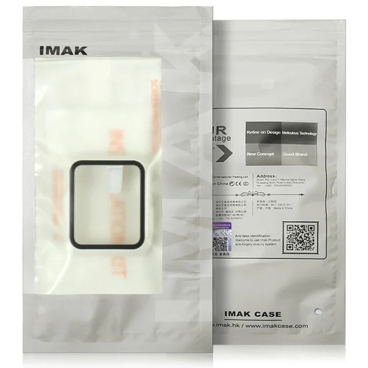 IMAK 衝撃吸収PC保護ケース＋強化ガラスフィルム、Apple Watchシリーズ 6 & SE & 5 & 4 44mm用、Apple Watchシリーズ 3 & 2 & 1 42mm用、Apple Watchシリーズ 6 & SE & 5 & 4 40mm用、Apple Watchシリーズ 3 & 2 & 1 38mm用