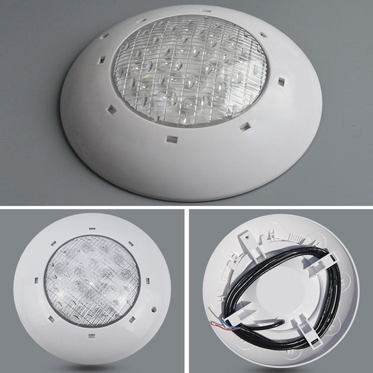 ABSプラスチック製スイミングプール壁掛けランプ 水中ライト、6W、9W、12W、18W、24W、12x3W、18x3W
