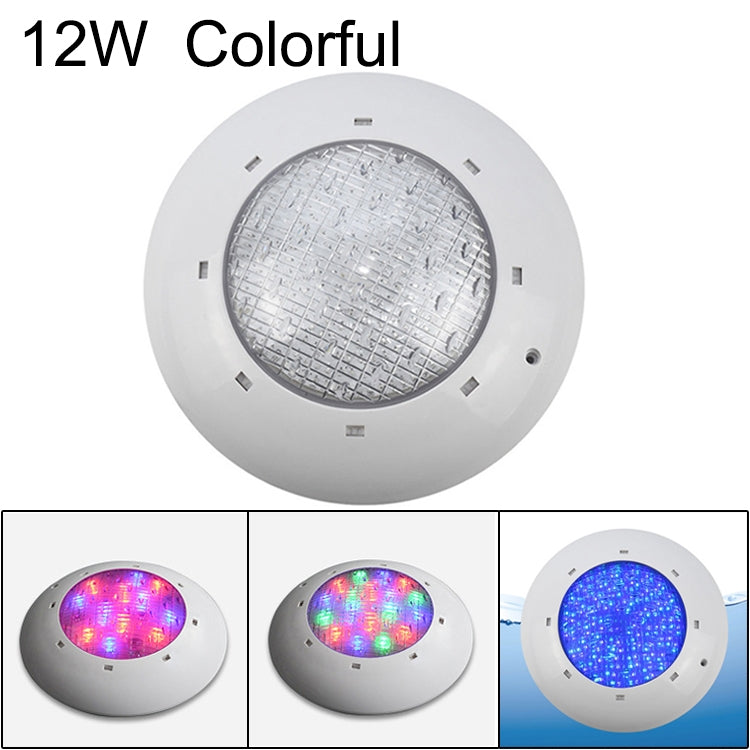 ABSプラスチック製スイミングプール壁掛けランプ 水中ライト、6W、9W、12W、18W、24W、12x3W、18x3W