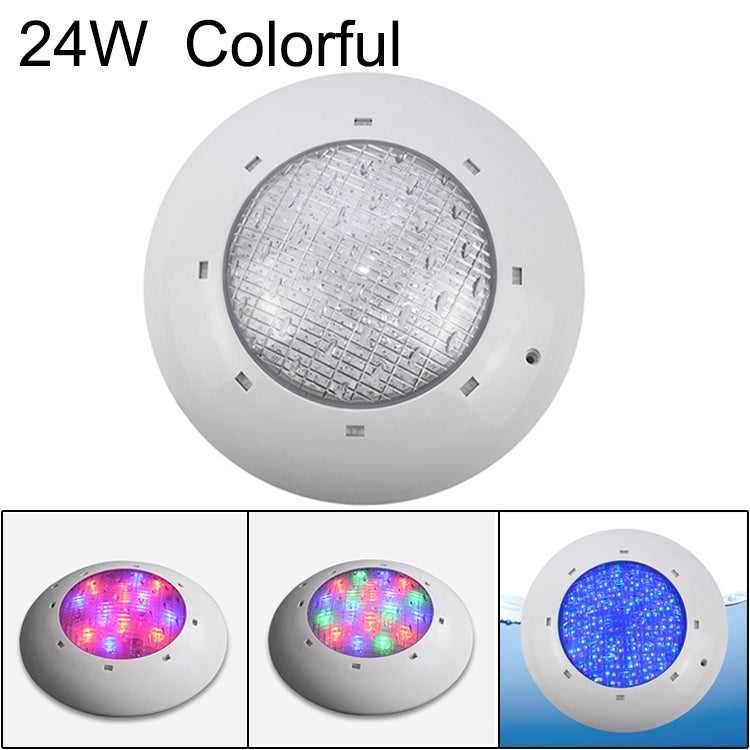 ABSプラスチック製スイミングプール壁掛けランプ 水中ライト、6W、9W、12W、18W、24W、12x3W、18x3W