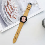 両面レザーストラップウォッチバンド、Samsung Galaxy Watch4 40mm / 44mm用
