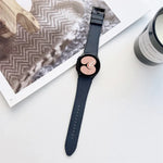 両面レザーストラップウォッチバンド、Samsung Galaxy Watch4 40mm / 44mm用