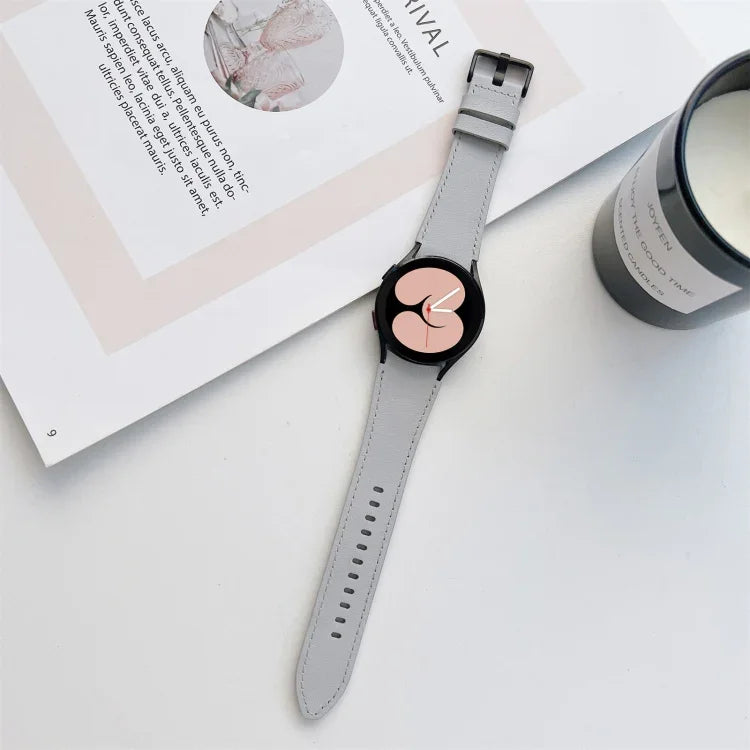両面レザーストラップウォッチバンド、Samsung Galaxy Watch4 40mm / 44mm用