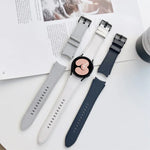両面レザーストラップウォッチバンド、Samsung Galaxy Watch4 40mm / 44mm用