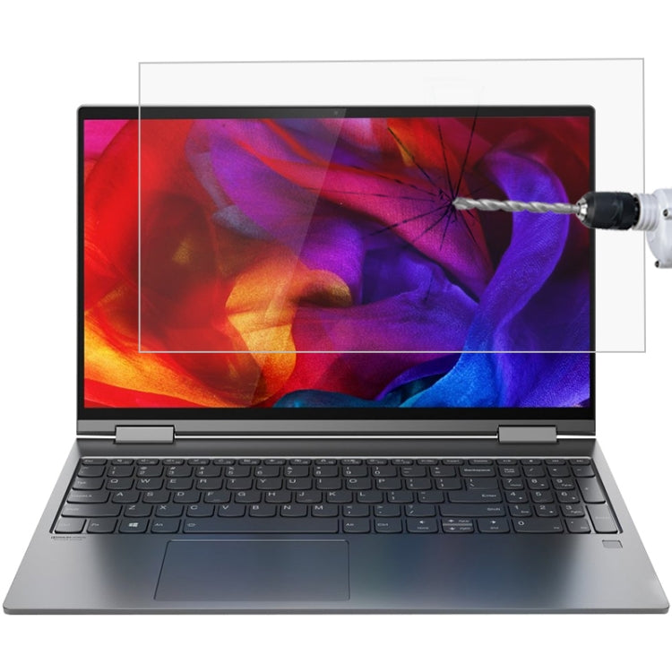 ノートパソコン画面HD強化ガラス保護フィルム、Lenovo Yoga C740 15.6インチ用、MACHENIKE F117 15.6インチ用、MACHENIKE F117-BB3 15.6インチ用、MACHENIKE F117-X 15.6インチ用、MACHENIKE Machbook-PCi1 15.6インチ用、MACHENIKE Machbook-PD1 15.6インチ用