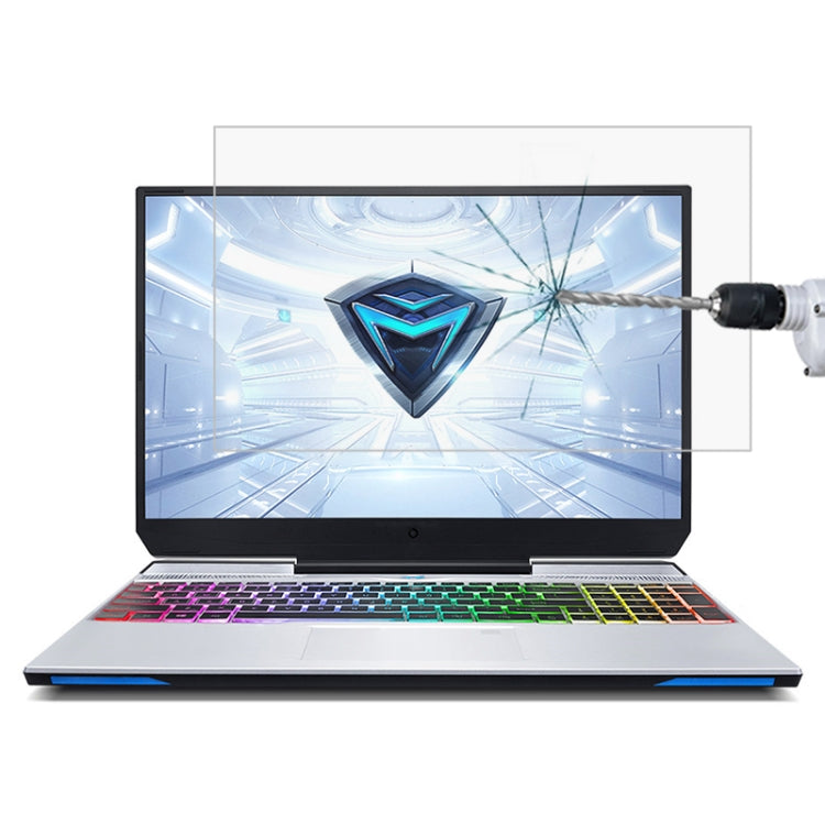 ノートパソコン画面HD強化ガラス保護フィルム、Lenovo Yoga C740 15.6インチ用、MACHENIKE F117 15.6インチ用、MACHENIKE F117-BB3 15.6インチ用、MACHENIKE F117-X 15.6インチ用、MACHENIKE Machbook-PCi1 15.6インチ用、MACHENIKE Machbook-PD1 15.6インチ用