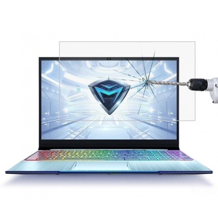 ノートパソコン画面HD強化ガラス保護フィルム、Lenovo Yoga C740 15.6インチ用、MACHENIKE F117 15.6インチ用、MACHENIKE F117-BB3 15.6インチ用、MACHENIKE F117-X 15.6インチ用、MACHENIKE Machbook-PCi1 15.6インチ用、MACHENIKE Machbook-PD1 15.6インチ用