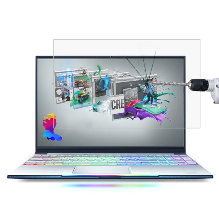 ノートパソコン画面HD強化ガラス保護フィルム、Lenovo Yoga C740 15.6インチ用、MACHENIKE F117 15.6インチ用、MACHENIKE F117-BB3 15.6インチ用、MACHENIKE F117-X 15.6インチ用、MACHENIKE Machbook-PCi1 15.6インチ用、MACHENIKE Machbook-PD1 15.6インチ用