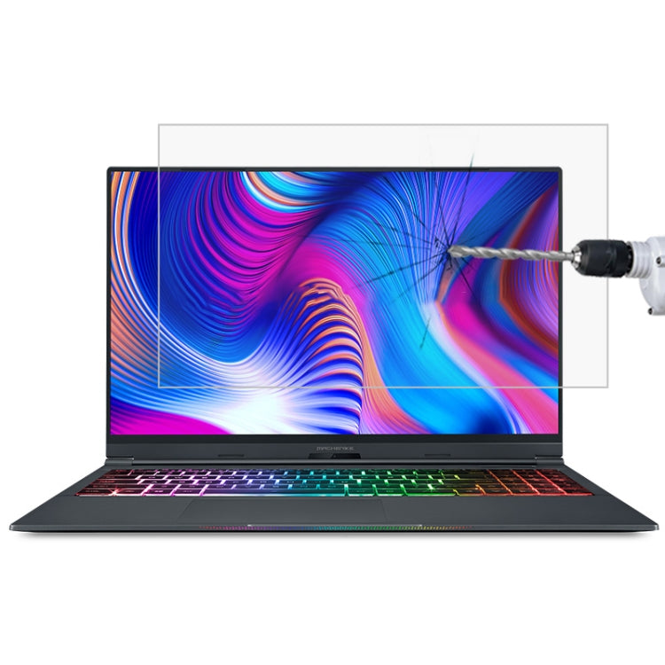ノートパソコン画面HD強化ガラス保護フィルム、Lenovo Yoga C740 15.6インチ用、MACHENIKE F117 15.6インチ用、MACHENIKE F117-BB3 15.6インチ用、MACHENIKE F117-X 15.6インチ用、MACHENIKE Machbook-PCi1 15.6インチ用、MACHENIKE Machbook-PD1 15.6インチ用