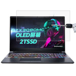 ノートパソコン画面HD強化ガラス保護フィルム、Lenovo Yoga C740 15.6インチ用、MACHENIKE F117 15.6インチ用、MACHENIKE F117-BB3 15.6インチ用、MACHENIKE F117-X 15.6インチ用、MACHENIKE Machbook-PCi1 15.6インチ用、MACHENIKE Machbook-PD1 15.6インチ用