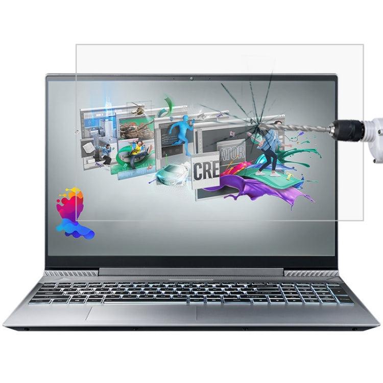 ノートパソコン画面HD強化ガラス保護フィルム、Lenovo Yoga C740 15.6インチ用、MACHENIKE F117 15.6インチ用、MACHENIKE F117-BB3 15.6インチ用、MACHENIKE F117-X 15.6インチ用、MACHENIKE Machbook-PCi1 15.6インチ用、MACHENIKE Machbook-PD1 15.6インチ用