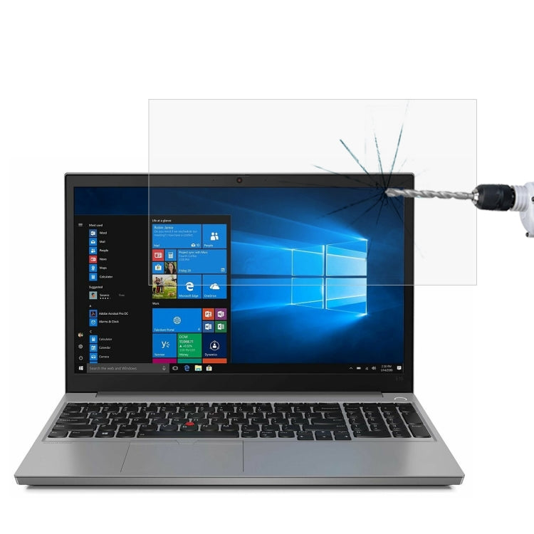 ノートパソコン画面HD強化ガラス保護フィルム、ThinkPad E15 15.6インチ用、ThinkPad E590 15.6インチ用、ThinkPad E595 15.6インチ用、ThinkPad L15 15.6インチ用、ThinkPad L590 15.6インチ用、ThinkPad P15s 15.6インチ用、ThinkPad P15v 15.6インチ用