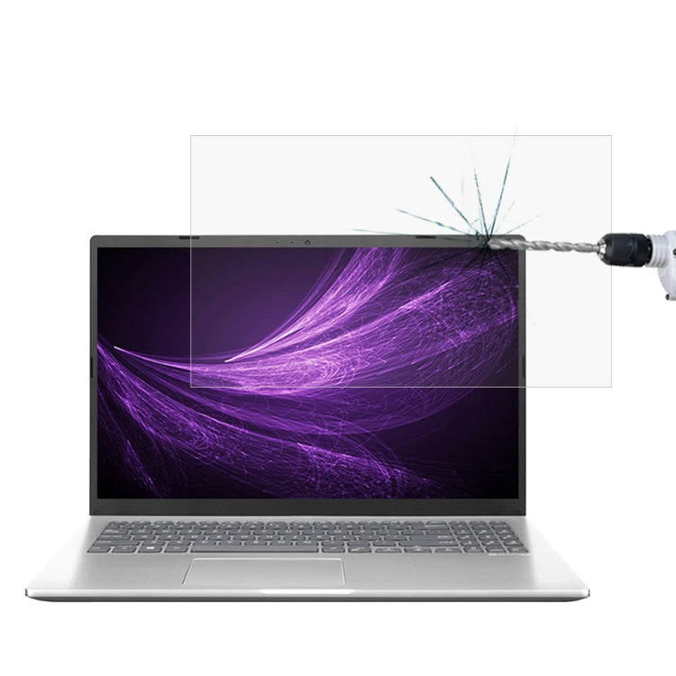 ノートパソコン画面HD強化ガラス保護フィルム、Asus FL8700 15.6インチ用、Asus Mars15 15.6インチ用、Asus ProArt G15 15.6インチ用、Asus PX554FB8145 15.6インチ用、Asus PX574FB8265 15.6インチ用、Asus V5000FB8265 15.6インチ用