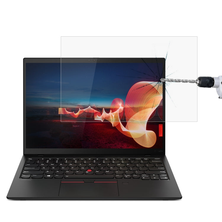 ノートパソコン画面HD強化ガラス保護フィルム、ThinkPad L13 Yoga 13.3インチ用、ThinkPad New S2 13.3インチ用、ThinkPad S2 2020 13.3インチ用、ThinkPad S2 2021 13.3インチ用、ThinkPad S2 Yoga 2021 13.3インチ用、ThinkPad ThinkBook 13s 13インチ用