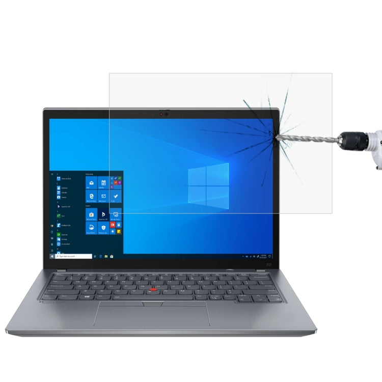 ノートパソコン画面HD強化ガラス保護フィルム、ThinkPad L13 Yoga 13.3インチ用、ThinkPad New S2 13.3インチ用、ThinkPad S2 2020 13.3インチ用、ThinkPad S2 2021 13.3インチ用、ThinkPad S2 Yoga 2021 13.3インチ用、ThinkPad ThinkBook 13s 13インチ用