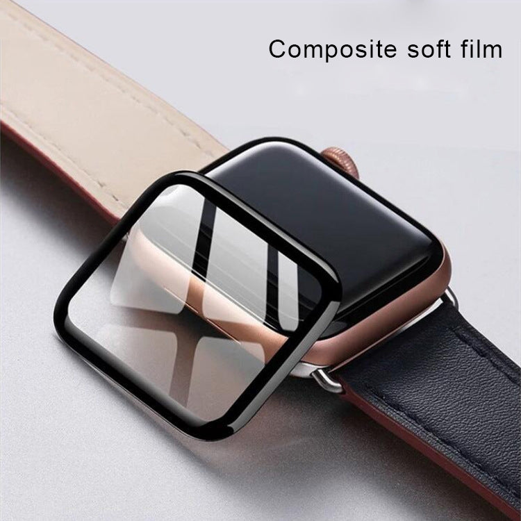 曲面3D複合素材ソフトフィルムスクリーンプロテクター、Apple Watchシリーズ 6 / 5 / 4 / SE 3 / SE 2 / SE 1 40mm用、Apple Watchシリーズ 7 41mm用、Apple Watchシリーズ 7 45mm用、Apple Watchシリーズ 6&SE&5&4 40mm用、Apple Watchシリーズ 6&SE&5&4 44mm用...