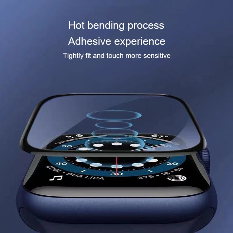 曲面3D複合素材ソフトフィルムスクリーンプロテクター、Apple Watchシリーズ 6 / 5 / 4 / SE 3 / SE 2 / SE 1 40mm用、Apple Watchシリーズ 7 41mm用、Apple Watchシリーズ 7 45mm用、Apple Watchシリーズ 6&SE&5&4 40mm用、Apple Watchシリーズ 6&SE&5&4 44mm用...
