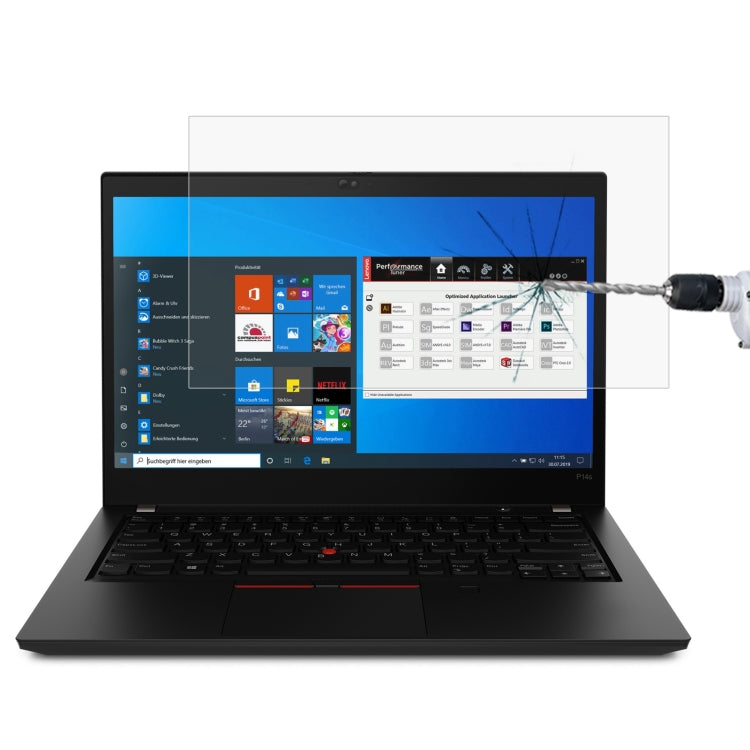 ThinkPad E14 14インチ 2022用ノートパソコン画面HD強化ガラス保護フィルム、ThinkPad E14 14インチ 2022用、ThinkPad E14 Slim 14インチ用、ThinkPad E495 14インチ用、ThinkPad L14 14インチ用、ThinkPad L490 14インチ用、ThinkPad P14s 14インチ用