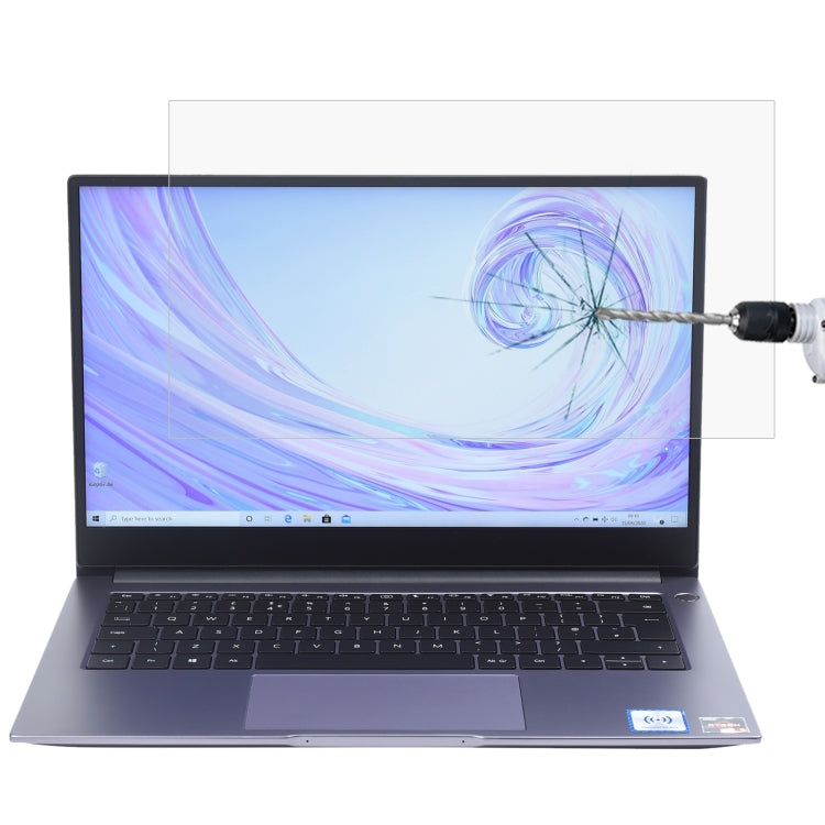Huawei MateBook 14 14インチ用ノートパソコン画面HD強化ガラス保護フィルム、Huawei MateBook 14 2020 14インチ用、Huawei MateBook 14 2021 14インチ用、Huawei MateBook B3-410 14インチ用、Huawei MateBook B5-420 14インチ用