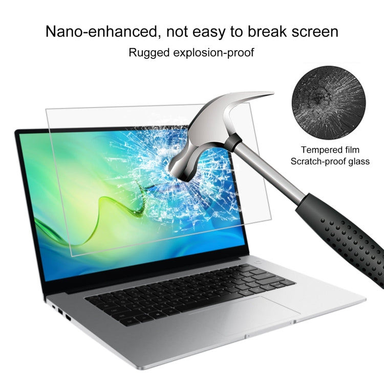 Huawei MateBook 14 14インチ用ノートパソコン画面HD強化ガラス保護フィルム、Huawei MateBook 14 2020 14インチ用、Huawei MateBook 14 2021 14インチ用、Huawei MateBook B3-410 14インチ用、Huawei MateBook B5-420 14インチ用