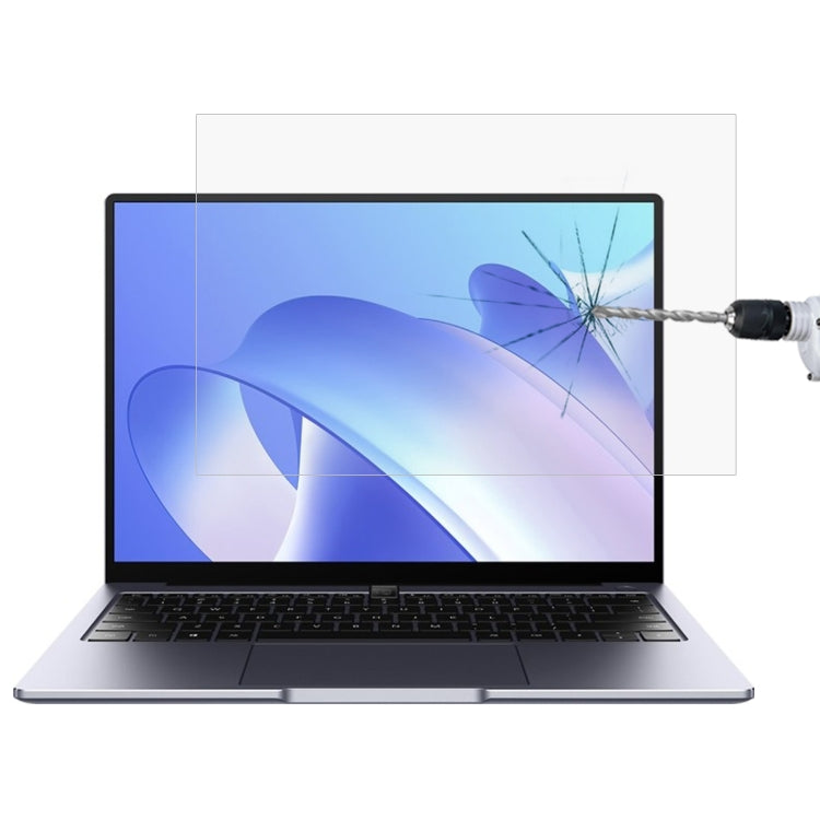 Huawei MateBook 14 14インチ用ノートパソコン画面HD強化ガラス保護フィルム、Huawei MateBook 14 2020 14インチ用、Huawei MateBook 14 2021 14インチ用、Huawei MateBook B3-410 14インチ用、Huawei MateBook B5-420 14インチ用