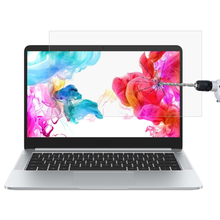 Huawei MateBook 14 14インチ用ノートパソコン画面HD強化ガラス保護フィルム、Huawei MateBook 14 2020 14インチ用、Huawei MateBook 14 2021 14インチ用、Huawei MateBook B3-410 14インチ用、Huawei MateBook B5-420 14インチ用